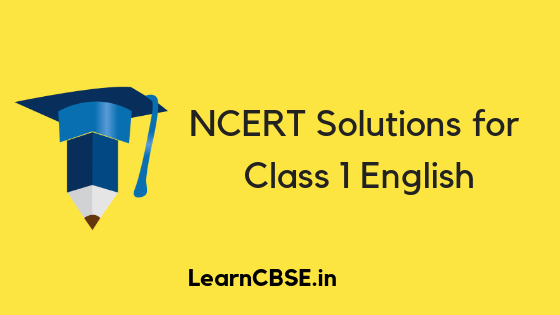 NCERT Solutions for Class 1 English