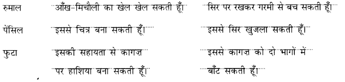 NCERT Solutions for Class 1 Hindi Chapter 9 बंदर और गिलहरी Q1