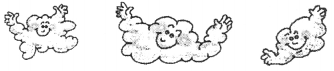 NCERT Solutions for Class 2 English Chapter 8 Rain Counting Clouds Q1.1
