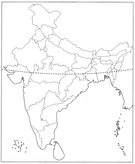 Class 10 Geography Chapter 1 Map Questions