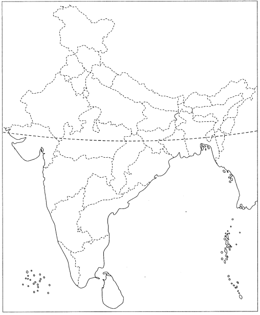 Class 9 Geography Map Work Chapter 5 Natural Vegetation and Wildlife 1.1