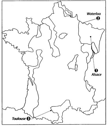 Class 9 History Map Work Chapter 1 The French Revolution a1.1