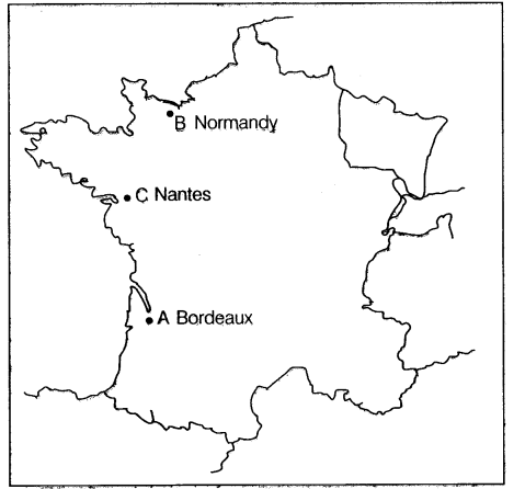 Class 9 History Map Work Chapter 1 The French Revolution - Learn CBSE