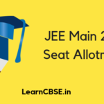 JEE Main 2019 Seat Allotment