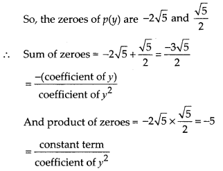 NCERT Exemplar Class 10 Maths Chapter 2 Polynomials Ex 2.3 Q9