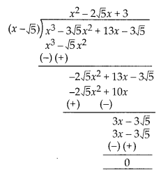 NCERT Exemplar Class 10 Maths Chapter 2 Polynomials Ex 2.4 Q5