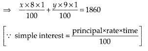 NCERT Exemplar Class 10 Maths Chapter 3 Pair of Linear Equations in Two Variables Ex 3.4 Q12