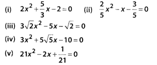 NCERT Exemplar Class 10 Maths Chapter 4 Quadratic Equations Ex 4.3 Q2