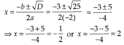 NCERT Exemplar Class 10 Maths Chapter 4 Quadratic Equations Ex 4.4 Q1.1