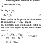 NCERT Exemplar Class 9 Science Chapter 10 Gravitation q20