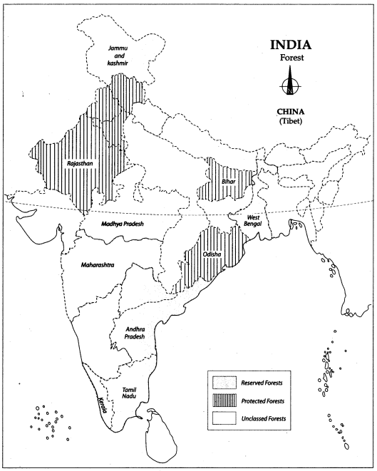 class 10 geography chapter 2 map work
