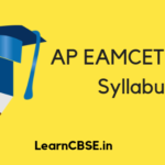 AP EAMCET 2020 Syllabus