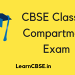 CBSE Class 10th Compartment Examination 2019
