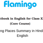 Going Places Summary in Hindi and English