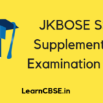JKBOSE Class 10 Supplementary Examination