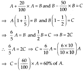 NCERT Exemplar Class 7 Maths Chapter 7 Comparing Quantities 44