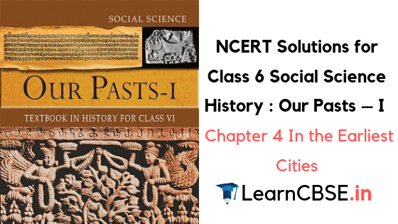 ncert solutions for class 6th social science history chapter 4 in the earliest cities
