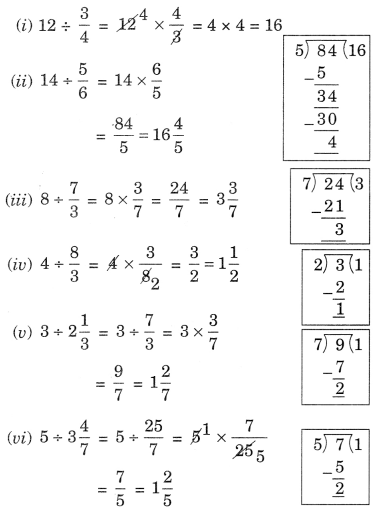 NCERT Solutions for Class 7 Maths Chapter 2 Fractions and Decimals Ex 2.4 2