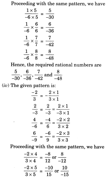NCERT Solutions for Class 7 Maths Chapter 9 Rational Numbers 11