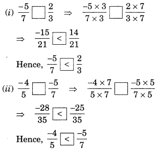 NCERT Solutions for Class 7 Maths Chapter 9 Rational Numbers 27