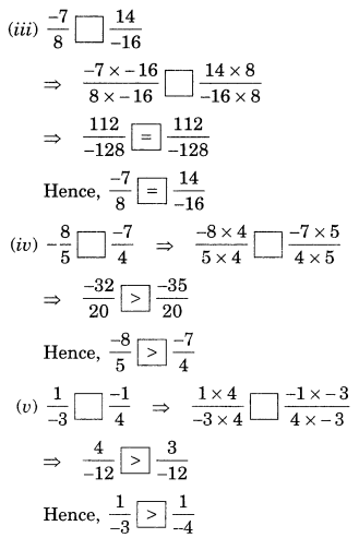 NCERT Solutions for Class 7 Maths Chapter 9 Rational Numbers 28