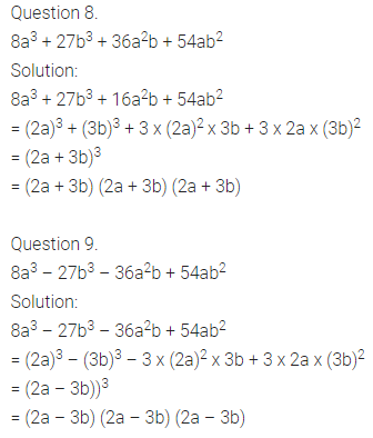 RD Sharma Class 9 PDF Chapter 5 Factorisation of Algebraic Expressions