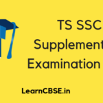 Telangana Board SSC Supplementary Examination 2019