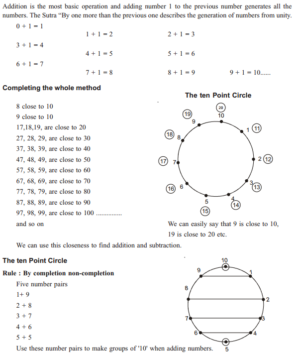 Vedic Maths Addition and Subtraction Tricks 1