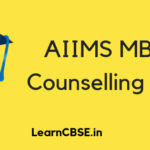AIIMS MBBS Counselling 2019