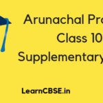 Arunachal Pradesh Class 10 Supplementary Exam