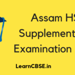 Assam HS Supplementary Examination 2019