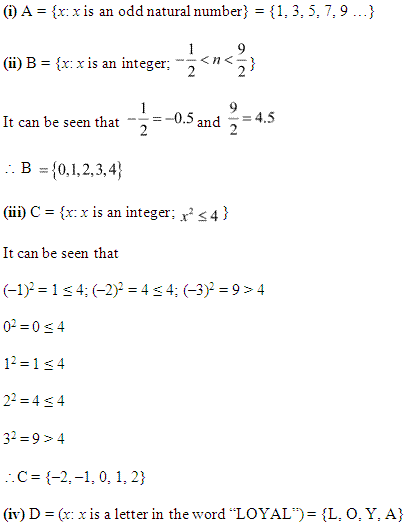 Class 11 Maths NCERT Solutions Ex 1.1 Q 5