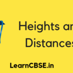 Heights and Distances