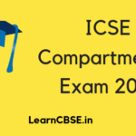 ICSE Compartmental Exam 2019