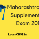 Maharashtra SSC Supplementary Exam 2019