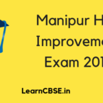 Manipur HSE Improvement Exam 2019