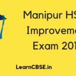 Manipur HSLC Improvement Exam 2019