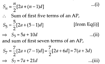 NCERT Exemplar Class 10 Maths Chapter 5 Arithmetic Progressions Ex 5.4 Q1