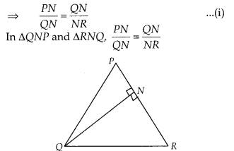 NCERT Exemplar Class 10 Maths Chapter 6 Triangles Ex 6.3 Q11