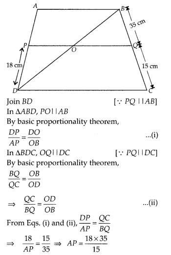 NCERT Exemplar Class 10 Maths Chapter 6 Triangles Ex 6.3 Q9