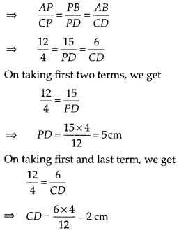 NCERT Exemplar Class 10 Maths Chapter 6 Triangles Ex 6.4 Q1.1