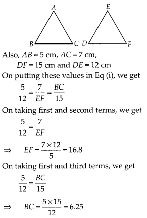 NCERT Exemplar Class 10 Maths Chapter 6 Triangles Ex 6.4 Q2
