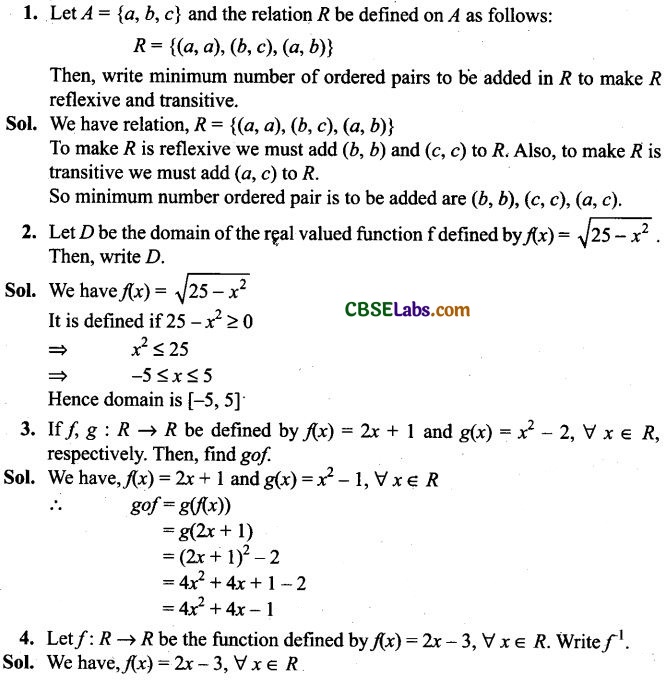 NCERT Exemplar Class 12 Maths Chapter 1 Relations and Functions Img 1