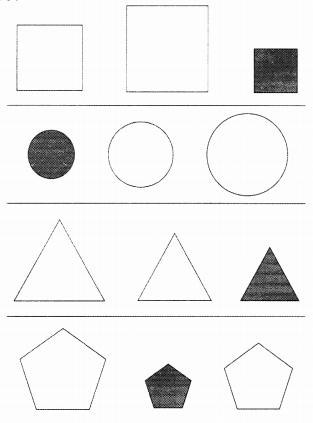 NCERT Solutions for Class 1 Mathematics Chapter 1 Shapes and Space q3