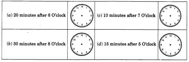 NCERT Solutions for Class 4 Mathematics Unit-4 Tick-Tick-Tick Page 39 Q1