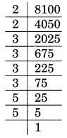 NCERT Solutions for Class 8 Maths Squares and Square Roots Ex 6.3