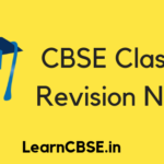 Revision Notes for Class 11