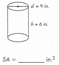 Surface Area of Cylinder 1