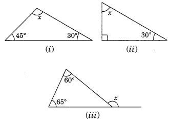 The Triangles and its Properties Class 7 Extra Questions Maths