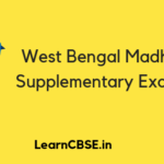 West Bengal Madhyamik Supplementary Exam 2019